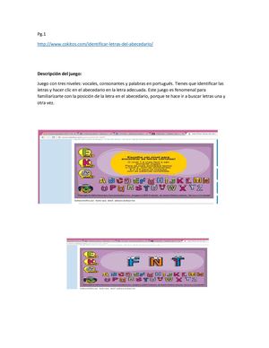 Juegos De Preescolar