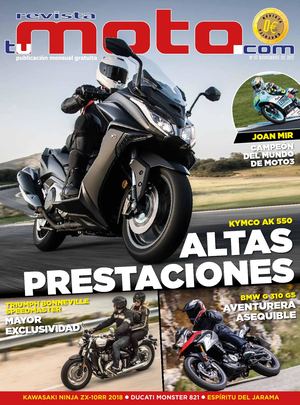 Revista Tu Moto Mes De Novi , Número 56