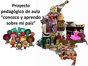 Proyecto Pedagógico De Aula, Mi paìs