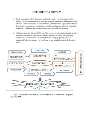Concepto Inteligencia Motriz