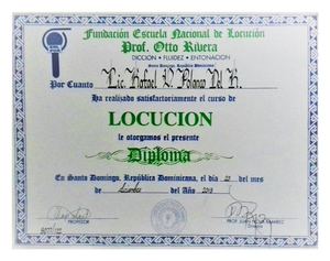 CERTIFICADO LOCUCION