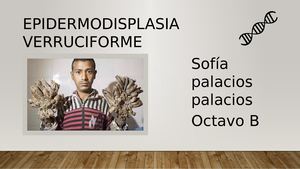 Epidermodisplasia Verruciforme