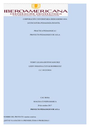 Proyecto De Aula Practica