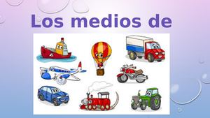 Los Medios De Transporte
