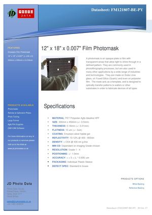 FM121807 BE PY Datasheet