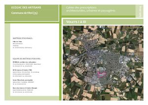 Cahier des prescriptions architecturales, urbaines et paysagères