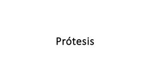Prótesis