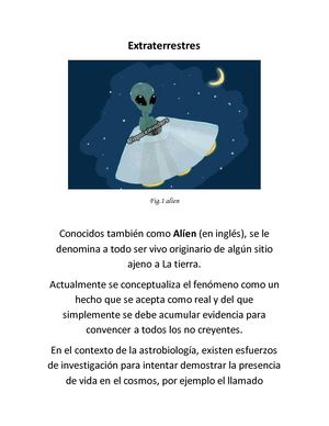 Seres extraterrestres