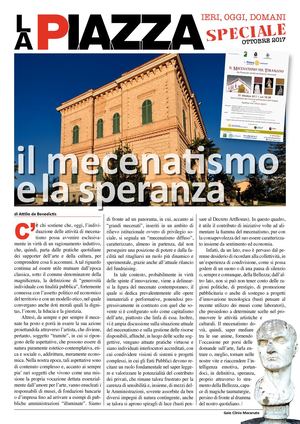 La Piazza_Speciale MECENATISMO TERAMANO