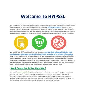 HyipSsL