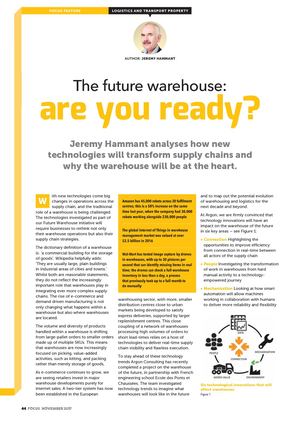 The Future Warehouse Are You Ready?