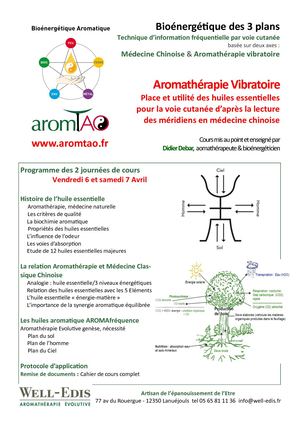 Ba Aromathérapie Vibratoire