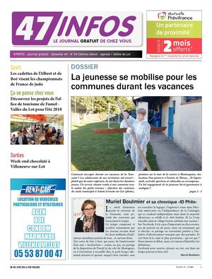 Semaine 44 - N°54 / édition Albret - Vallée du Lot