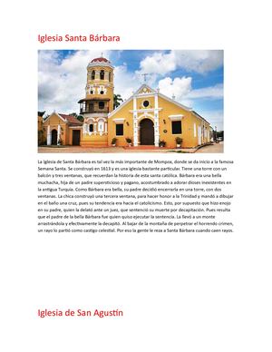 Iglesias De Mompox (Gissell Bustos)