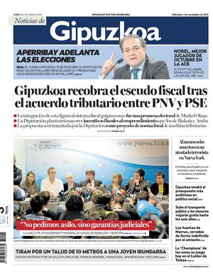 Noticias de Gipuzkoa 20171101