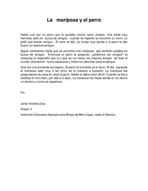 La   Mariposa Y El Perro