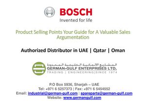 Bosch Automotive German Gulf Com