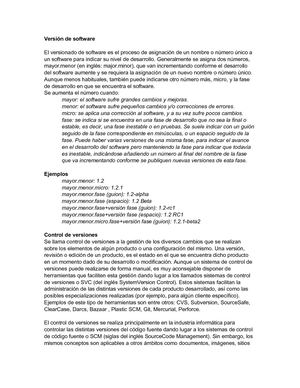 Versionamiento