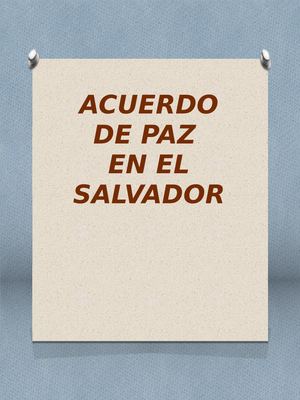 Acuerdo De Paz