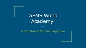 GEMS World Academy - International Schools In Singapore
