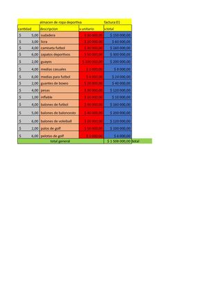 Factura Daniel Andres Gonzalez