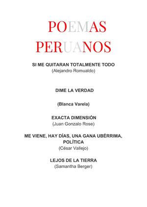 Poemas Peruanos