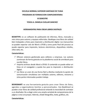 herramientas para crear libros digitales