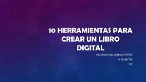 1O Herramientas para crear libros digitales