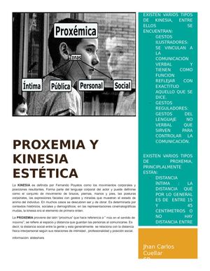 Proxemia Y Kinecia Facial Jhan