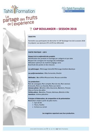 Programme Cap Boulanger