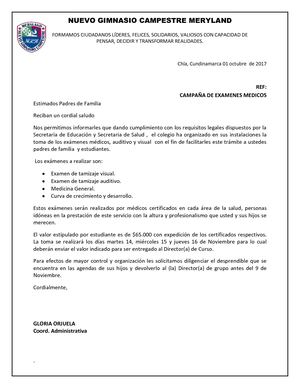 Circular Campaña Examenes Medicos 2017