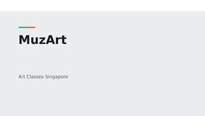Art Classes For Kids - Muz Art Singapore