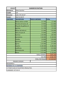 Juan Manuel Palacios 7a Trabajo Excel