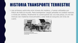 Transporte Terrestre