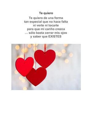 Te Quiero