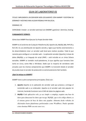 ¿Cómo Instalar XAMPP?