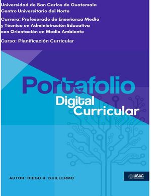 Portafolio Digital Curricular