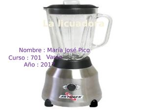 La Licuadora 1