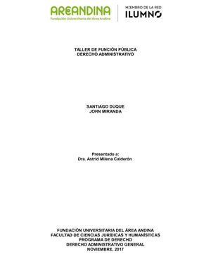 Actividad Función Pública