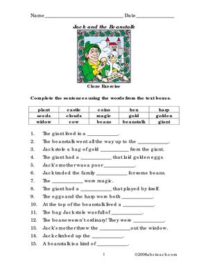 Fairytale Jackandthebeanstalk