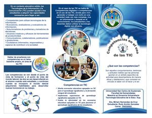 Guia Informativa Competencias En El Uso De Las Tics Dra Miriam