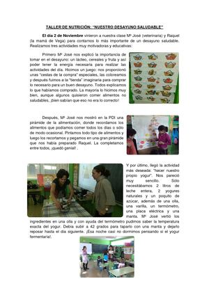 Taller De Nutrición