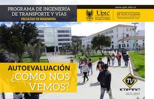 Autoevaluación Ing. Transportes y  Vías UPTC