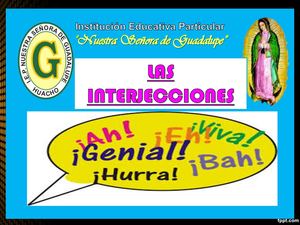 Interjecciones