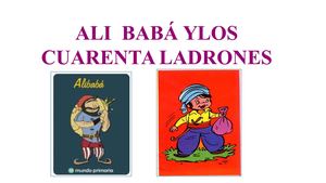 Ali Babá Y Los 40 Ladrones