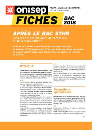 Fiche+après Bac+STHR 2017