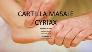 Masaje Cyriax