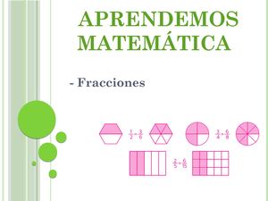 Aprendemos Matemática