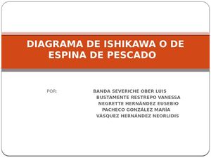 Diagrama De Espina De Pescado