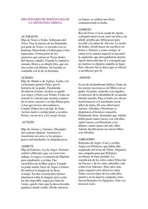 Diccionario Virtual De La Mitología Griega (1)